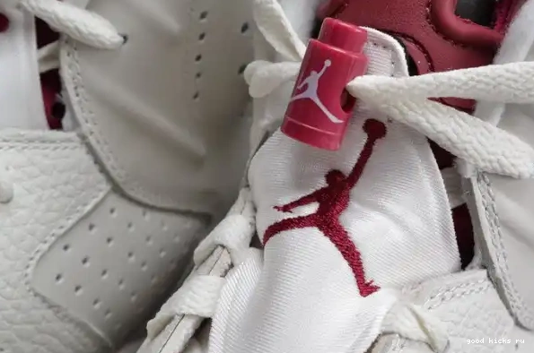 Rep Maroon Jordan Air 384664-116 white 6 Retro 0325